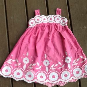 mini boden cotton dress 2-3